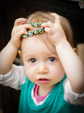 Is this where the bracelet goes?
