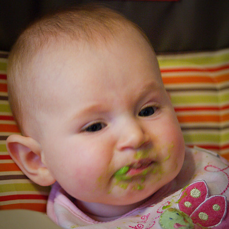 I am not impressed with peas...